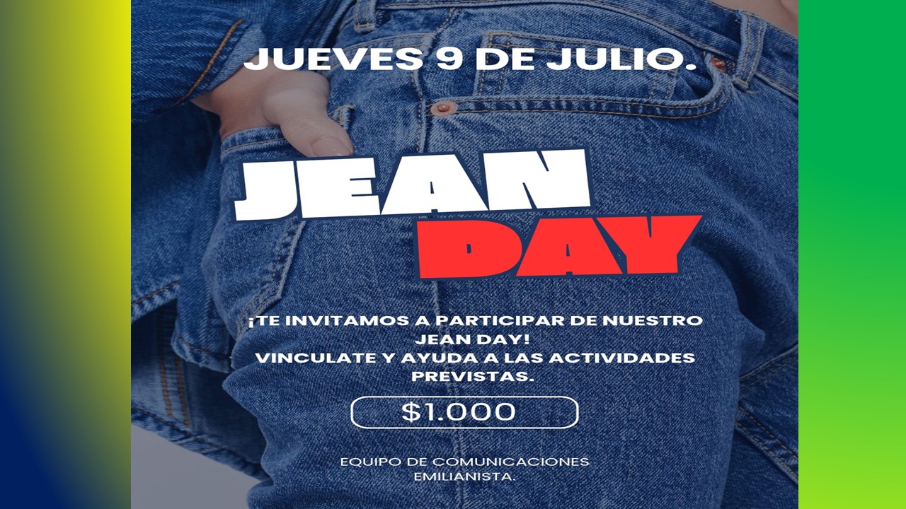 Te invitamos a participar en el Jean Day